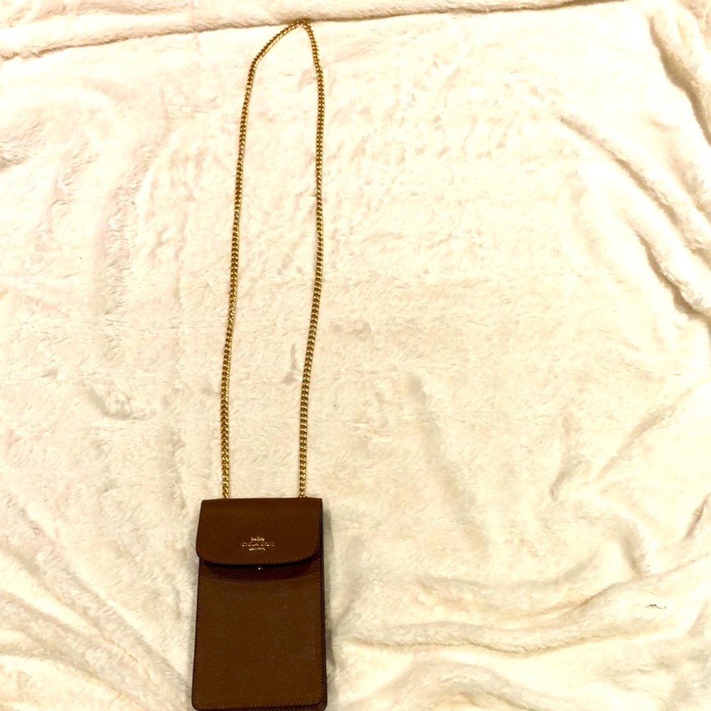 Never used Coach Chain Crossbody